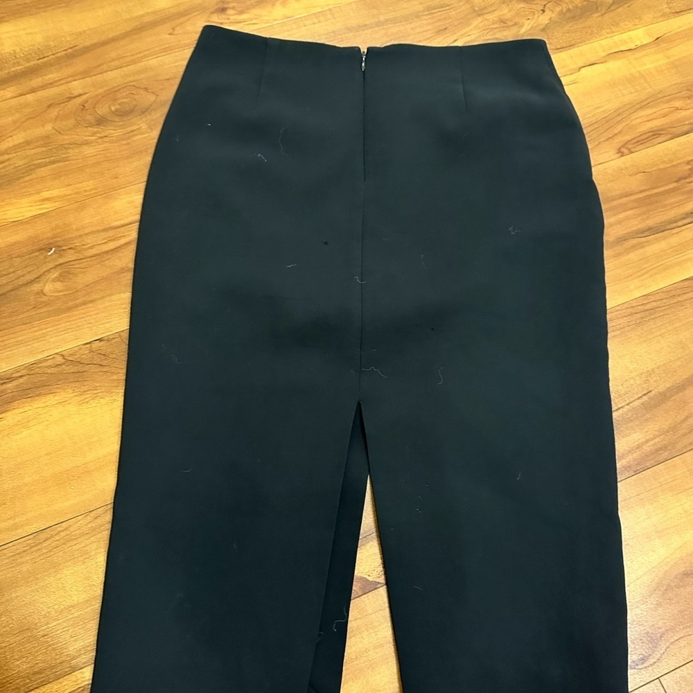 Babaton Zayan Pencil skirt fully lined double slit size 6 black - Picture 15 of 17